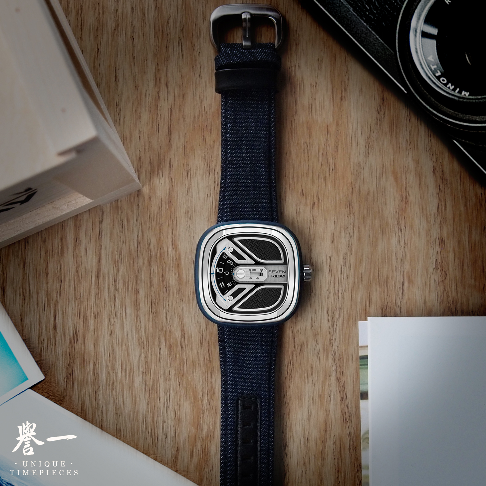 Sevenfriday打造全新牛仔工业风