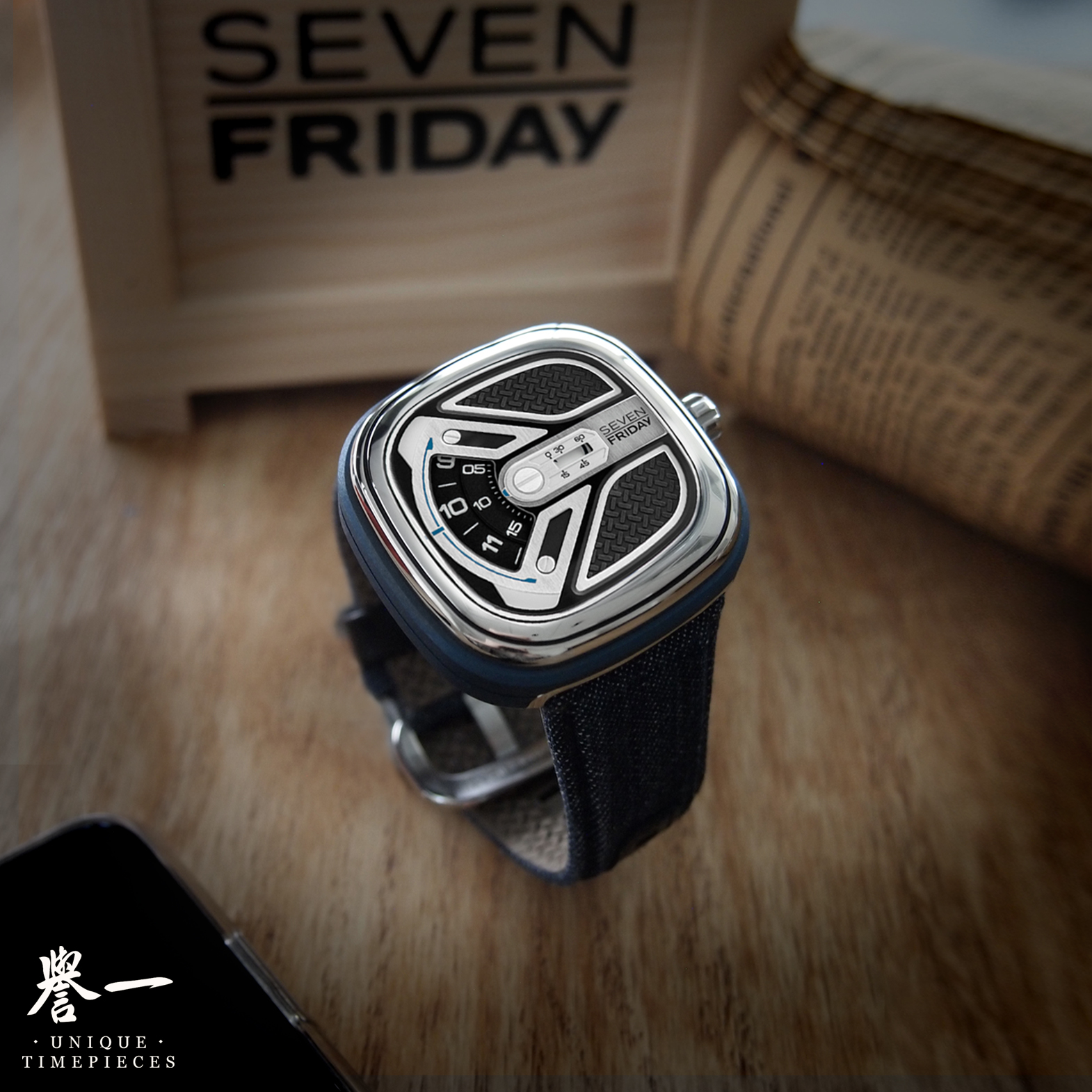 Sevenfriday打造全新牛仔工业风