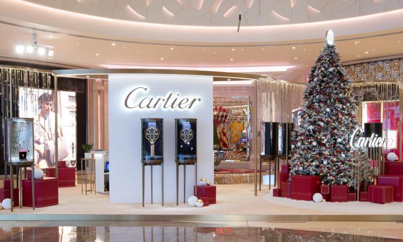 Unique Timepieces x Cartier’s merry Christmas pop-up brings jingling bells and joyful festive spirit to Macau